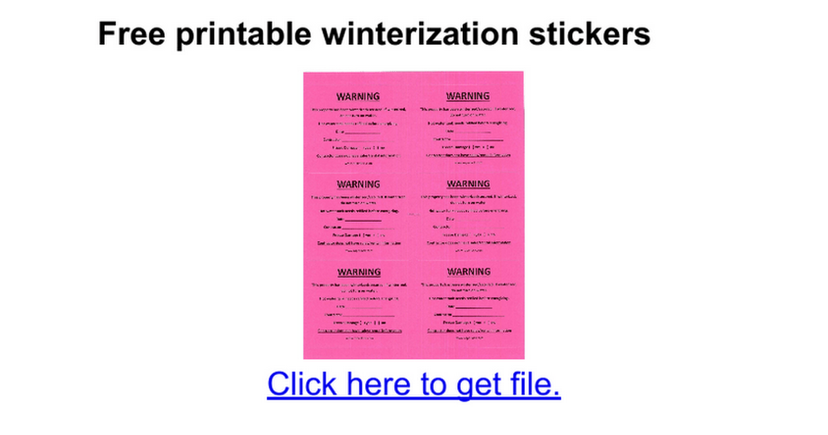 nfr winterization sticker template